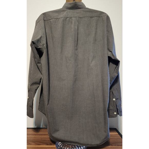 Ralph Lauren Checkered Long Sleeve Button-down Dress Shirt Size Large - Picture 5 of 5